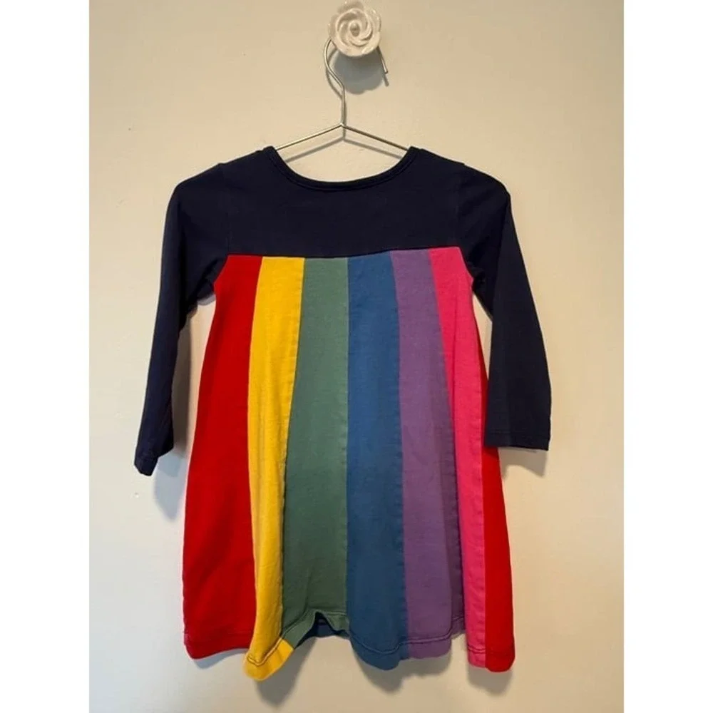 Hanna Andersson 2T Rainbow Dress